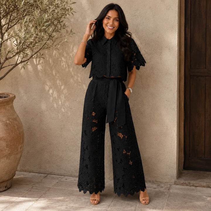 Madeline Lace Two-Piece Set