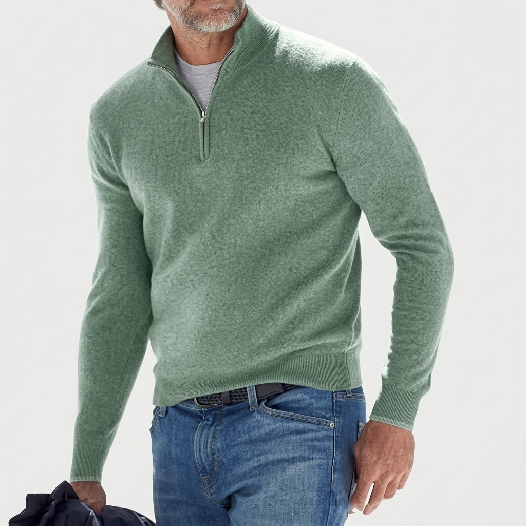 Callum Quarter-Zip Sweater