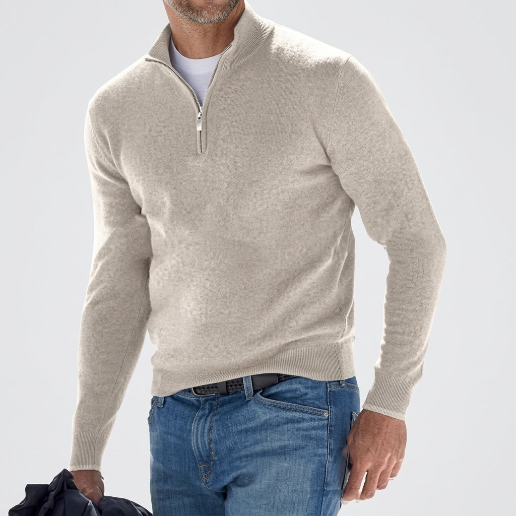 Callum Quarter-Zip Sweater