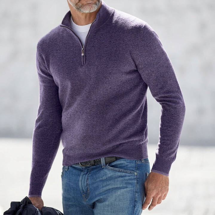 Callum Quarter-Zip Sweater