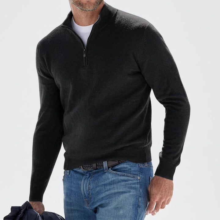 Callum Quarter-Zip Sweater