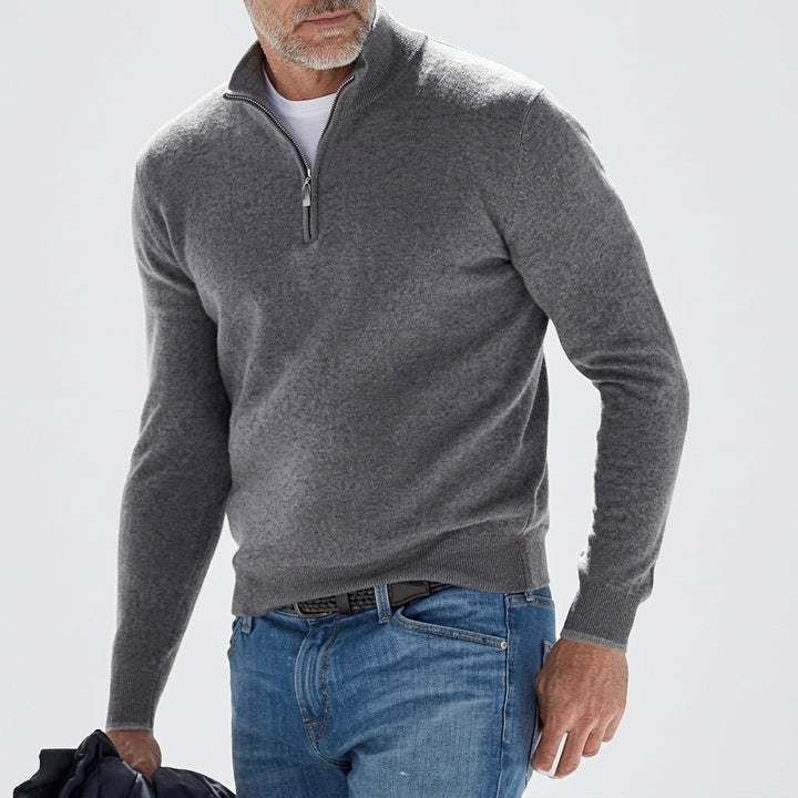 Callum Quarter-Zip Sweater