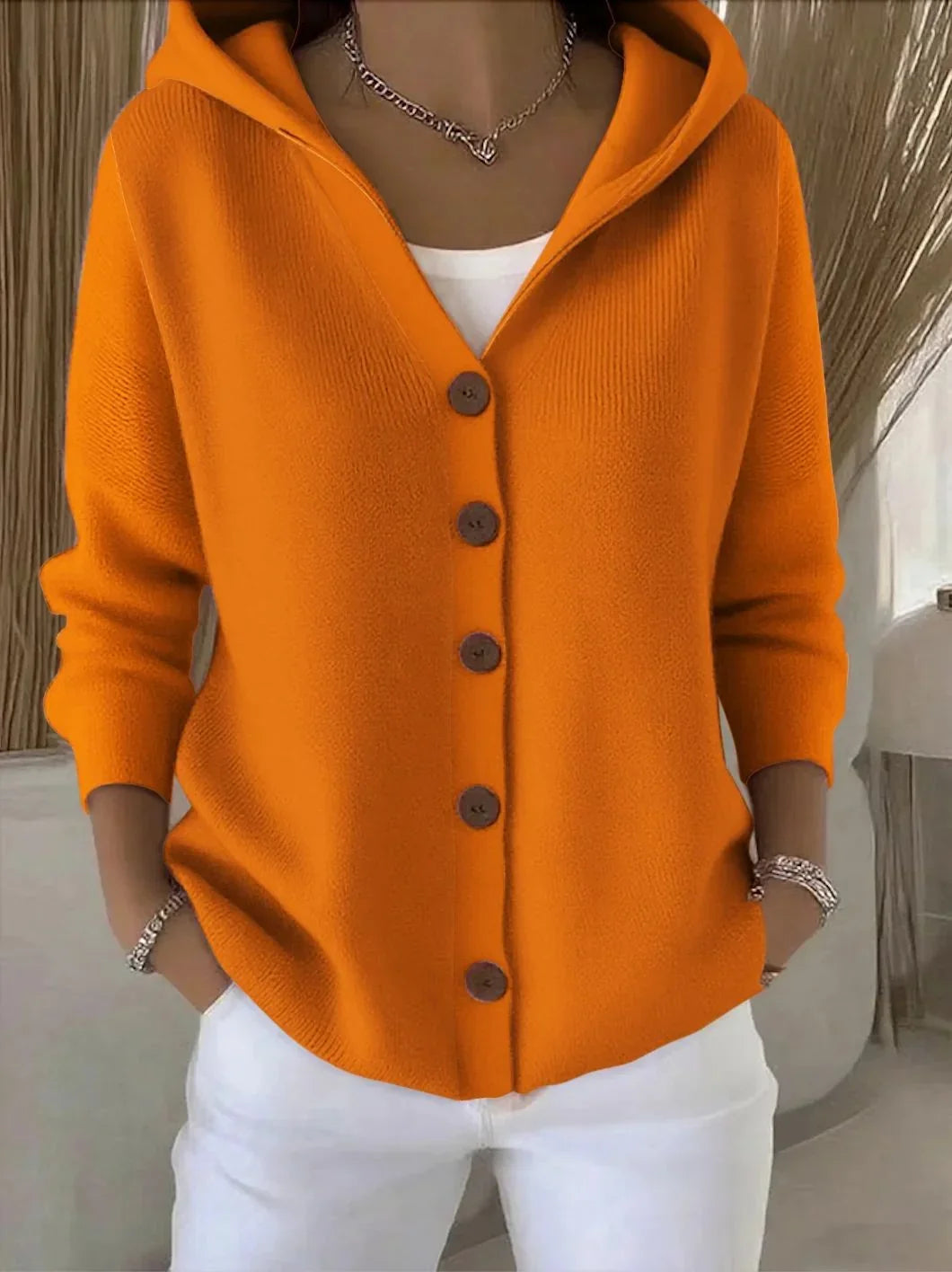 Brielle Hooded Cardigan