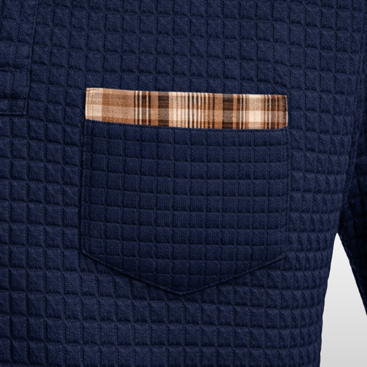 Leland Textured Polo Shirt