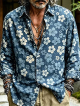Navy Floral