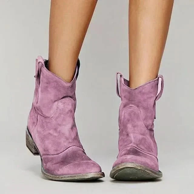 Briar Western Ankle Boots