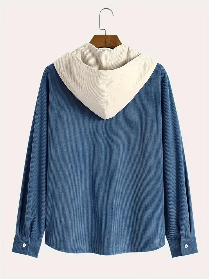 Xander Hooded Shirt Jacket