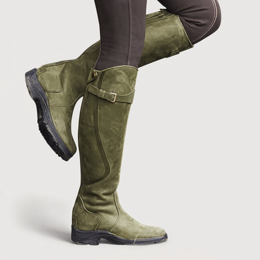 Arabella Tall Buckle Boots
