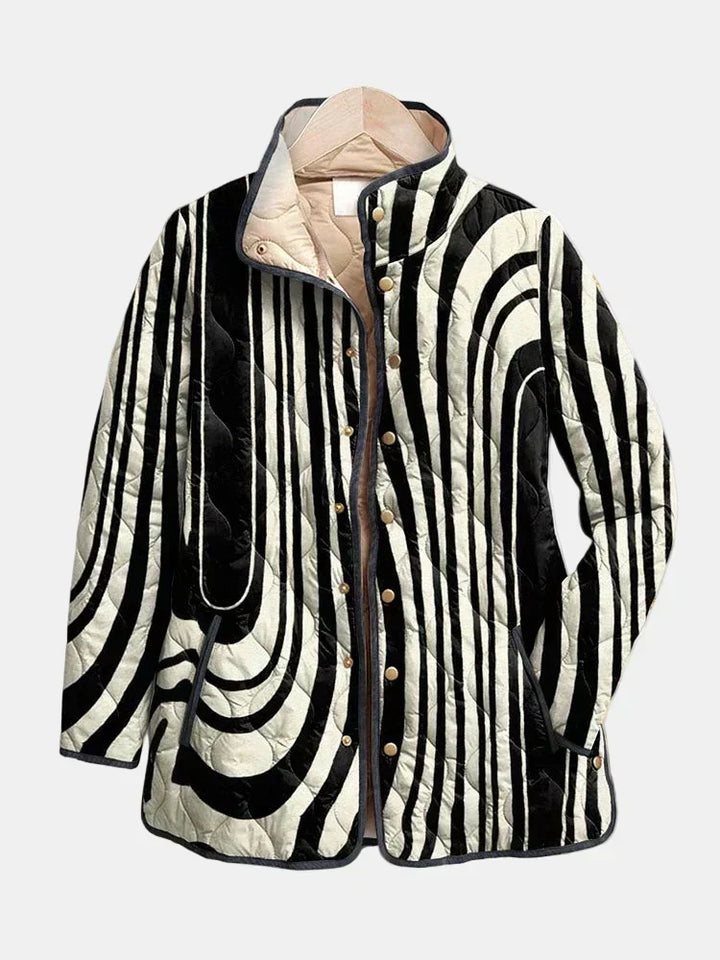 Coraline Printed Quilted Jacket
