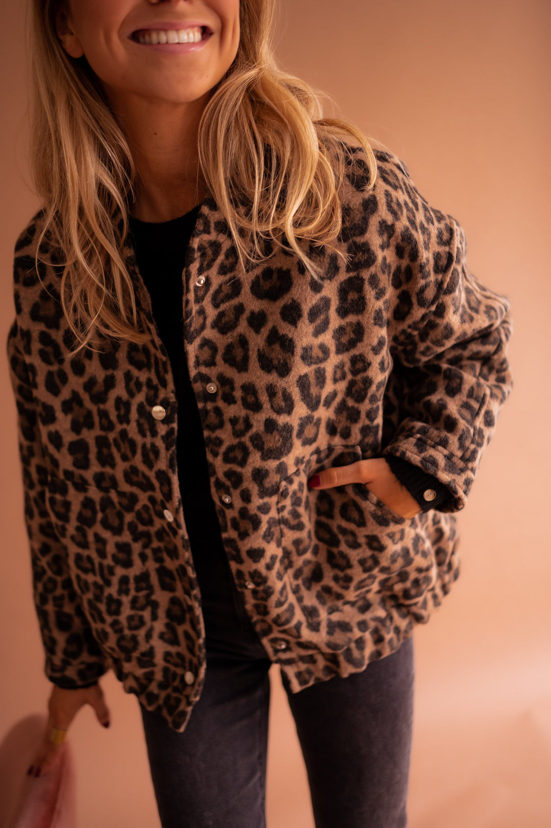 Roslyn Leopard Jacket