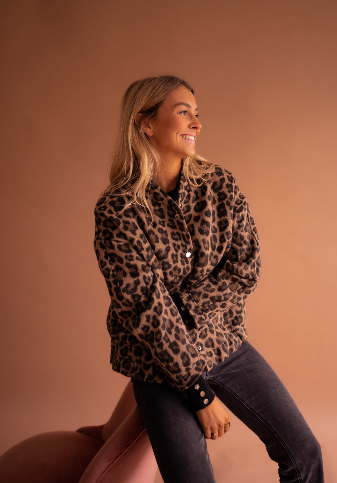 Roslyn Leopard Jacket