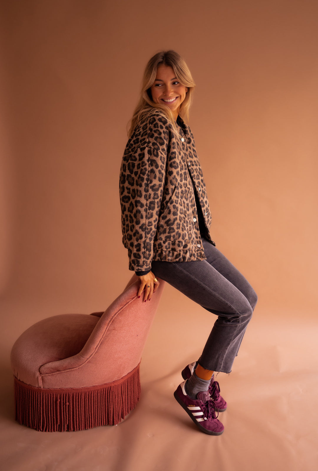 Roslyn Leopard Jacket