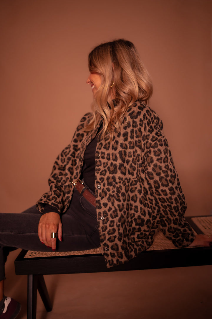 Roslyn Leopard Jacket