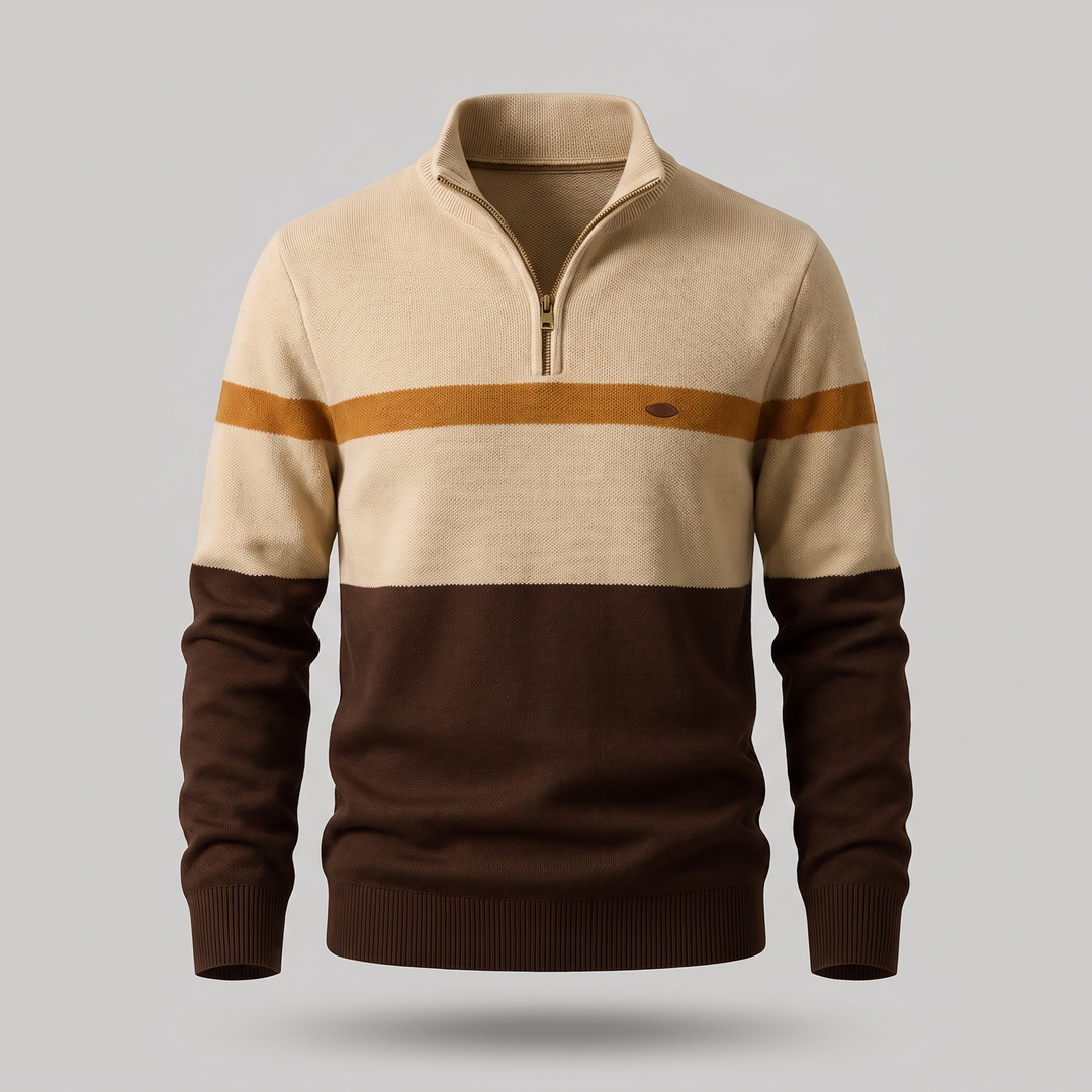 Gregory Quarter-Zip Sweater