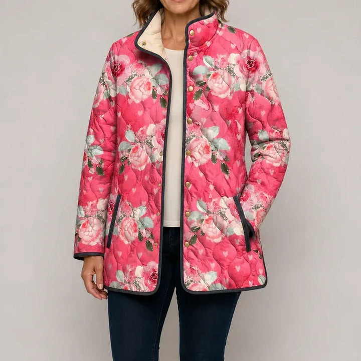 Coraline Printed Quilted Jacket