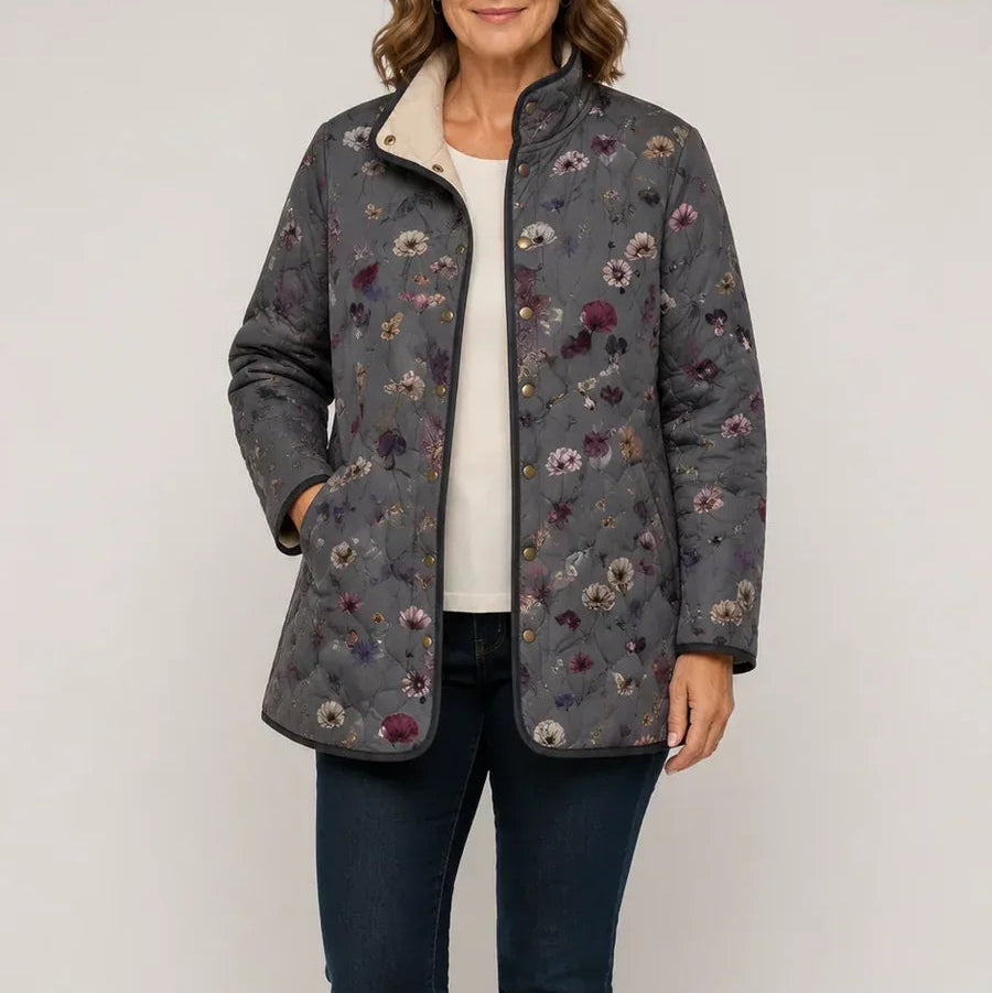 Coraline Printed Quilted Jacket