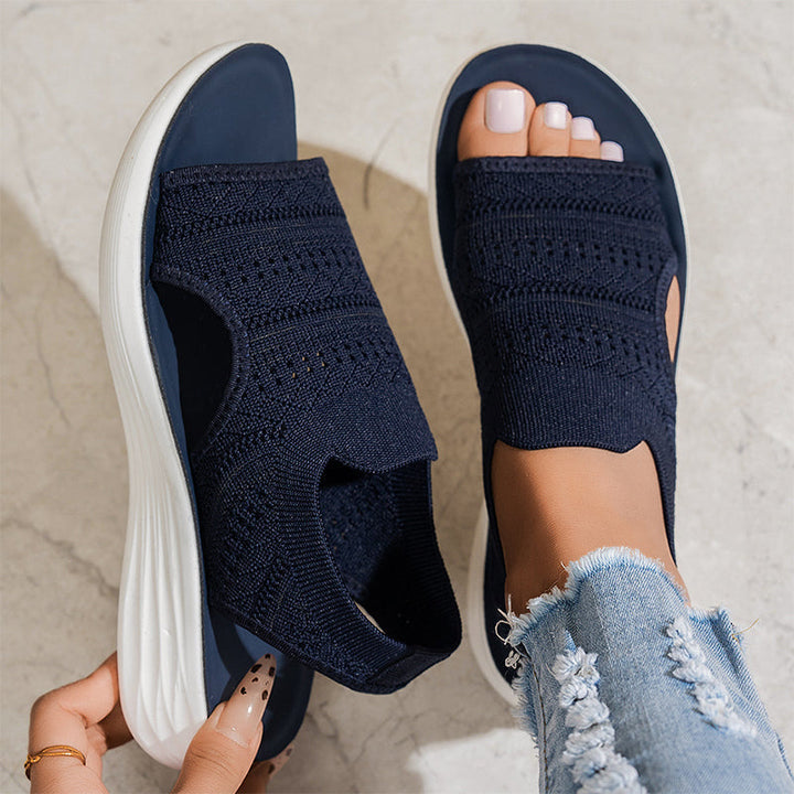 Brooke Knit Comfort Sandals