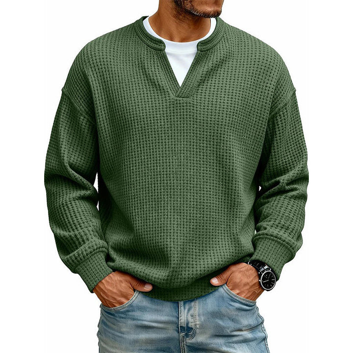 Matthias Waffle Knit Sweater