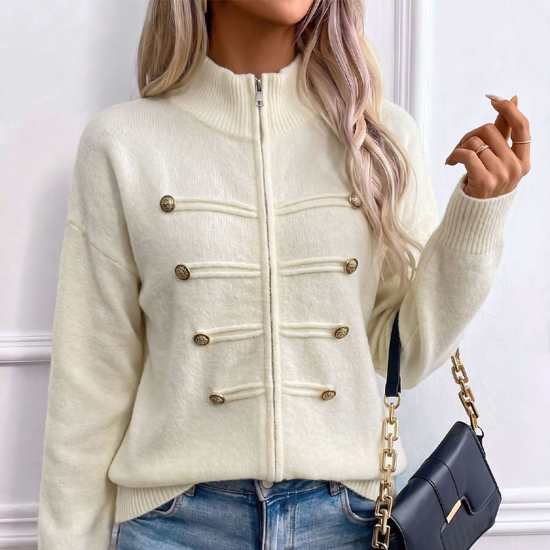 Amber Zip Cardigan