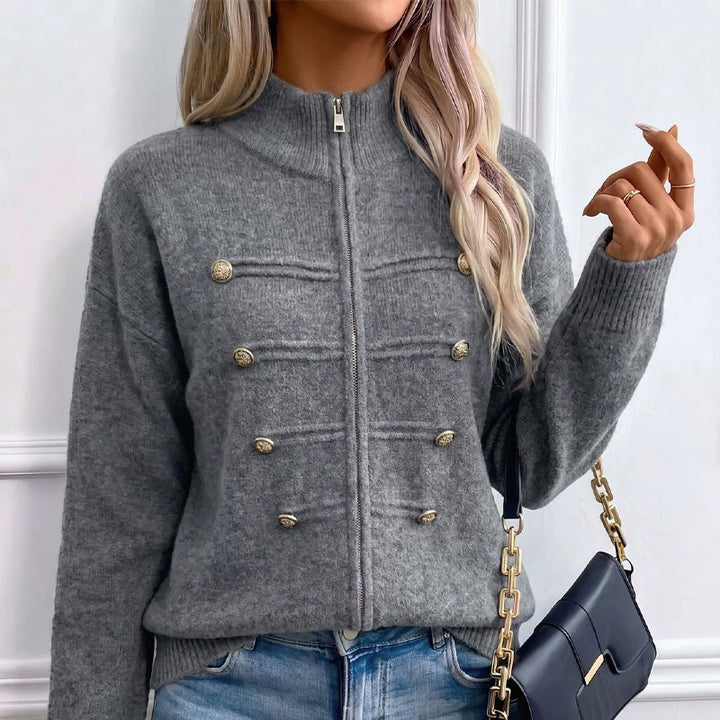 Amber Zip Cardigan