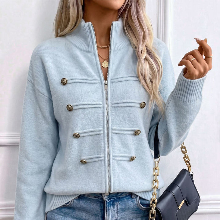 Amber Zip Cardigan