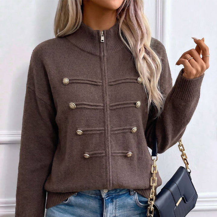 Amber Zip Cardigan