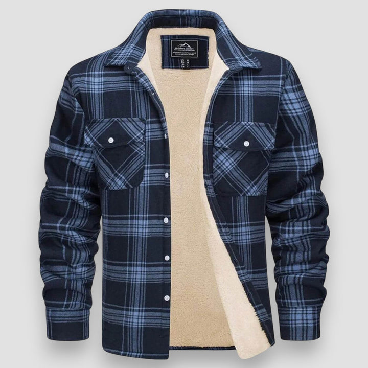 Blaine Plaid Shirt Jacket